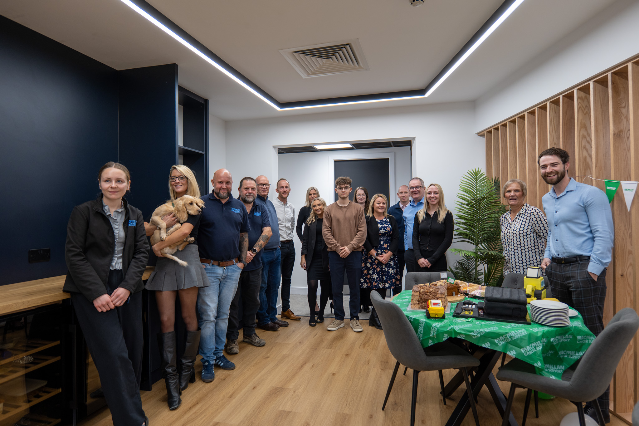 Ashcourt Group employees supporting a charity fundraising activity