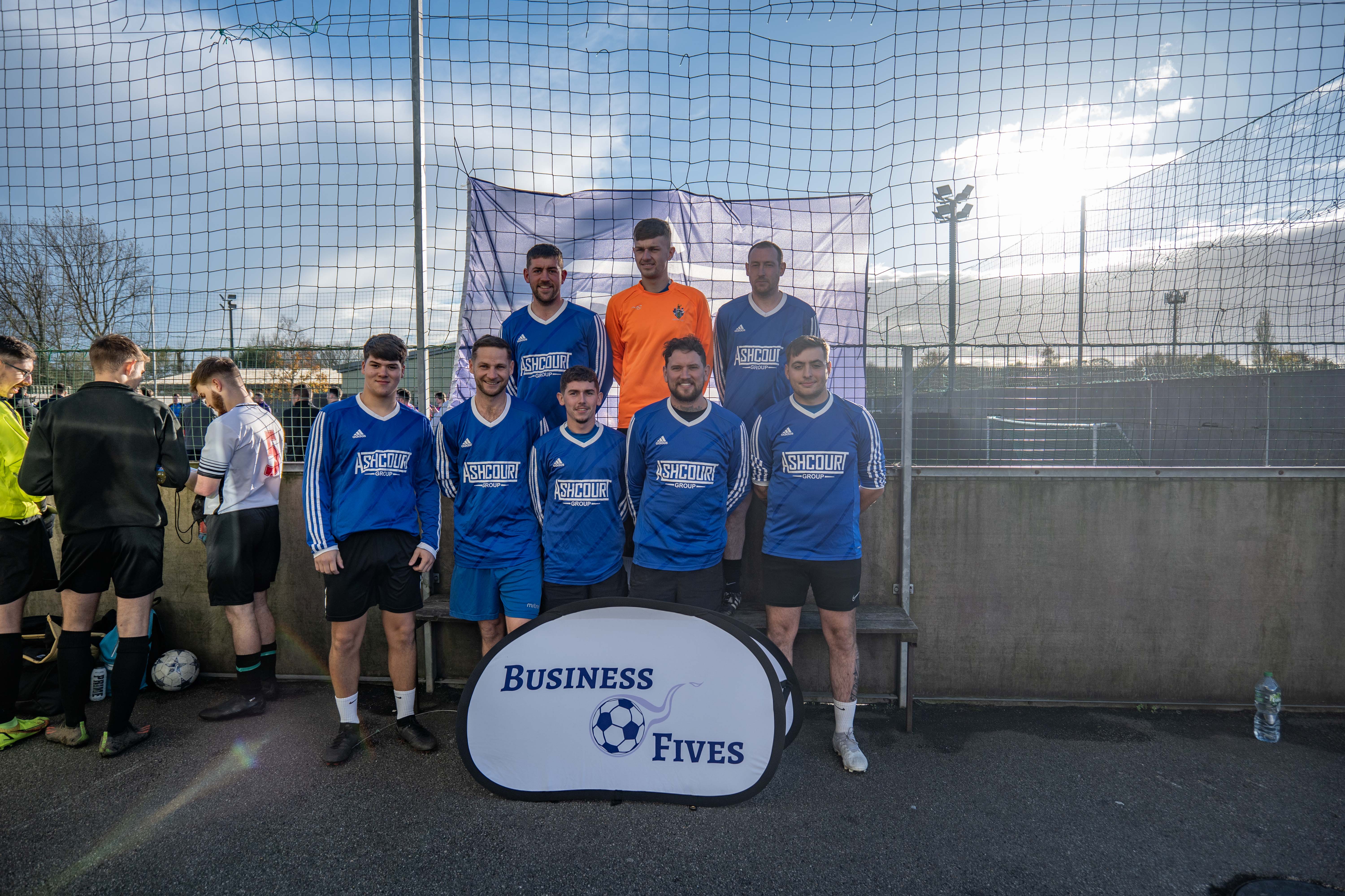 Ashcourt Group charity football team