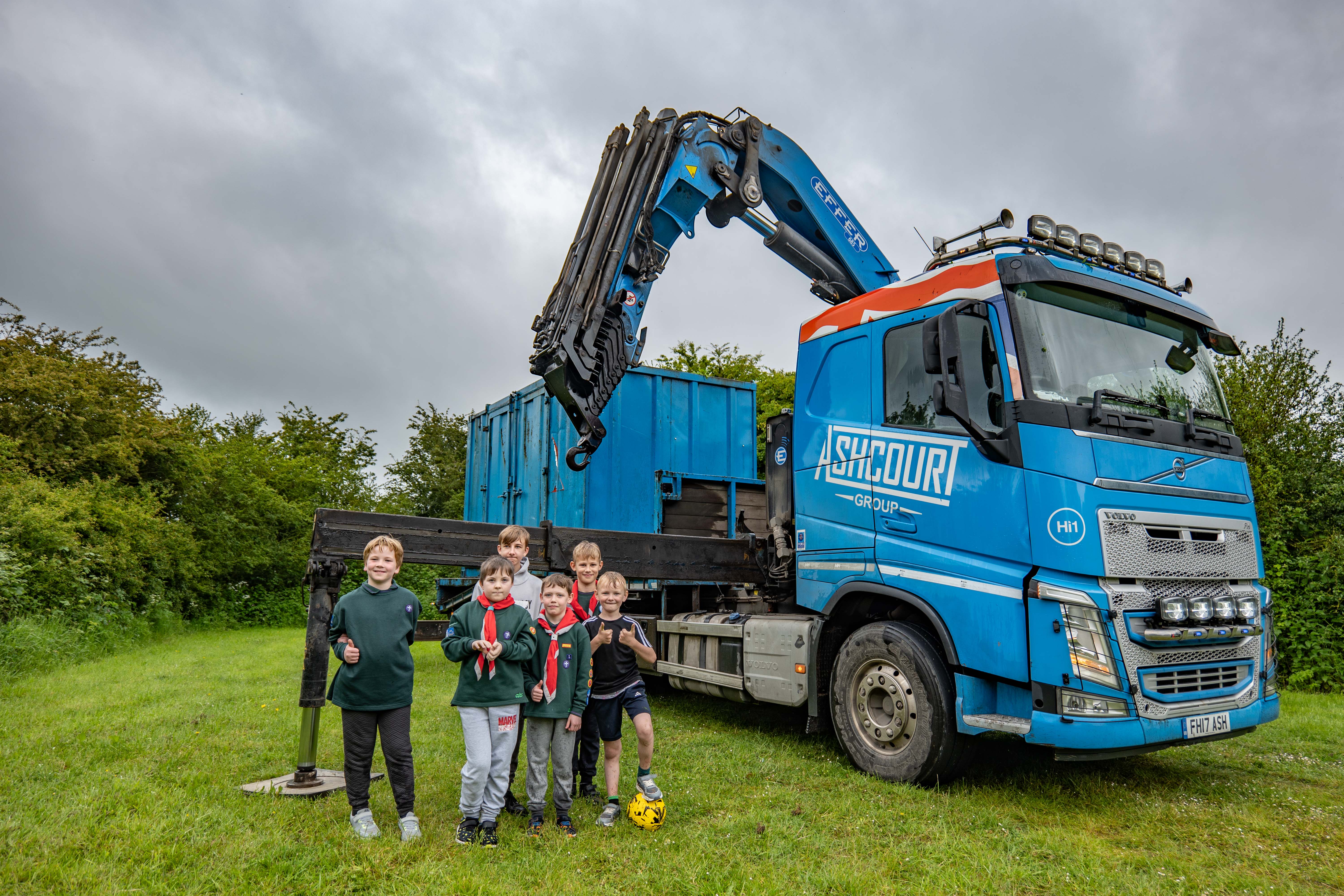 Ashcourt Group supporting a local scouts group